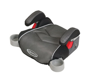 lot 33630 image: Graco TurboBooster Backless Booster Car Seat, Galaxy Gray