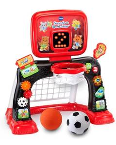 lot 33634 image: Vtech Smart Shots Sports Center Amazon Exclusive Frustration Free Packaging Red