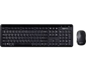 lot 39239 image: Amazon Basics Wireless Computer Keyboard and Mouse Combo - Quiet and Compact - US Layout (QWERTY)