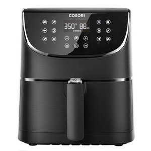lot 39241 image: COSORI 5.8-Qt Air Fryer Oven Combo CP158-AF Max Xl Large Air Fryer with 100 Recipes 11 One-Touch Digital Presets Nonstick & Dishwasher-Safe Square Basket Black