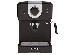 lot 39248 image: krups xp3208 15-bar pump espresso and cappuccino coffee maker, 1.5-liter, black