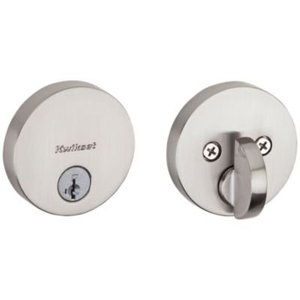 lot 5056 image: Kwikset 258 Uptown Round Single Cylinder Deadbolt