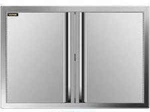 lot 5135 image: VEVOR Double Stainless Steel Access Doors