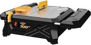 lot 5064 image: QEP Wet Tile Saw w Table Extension