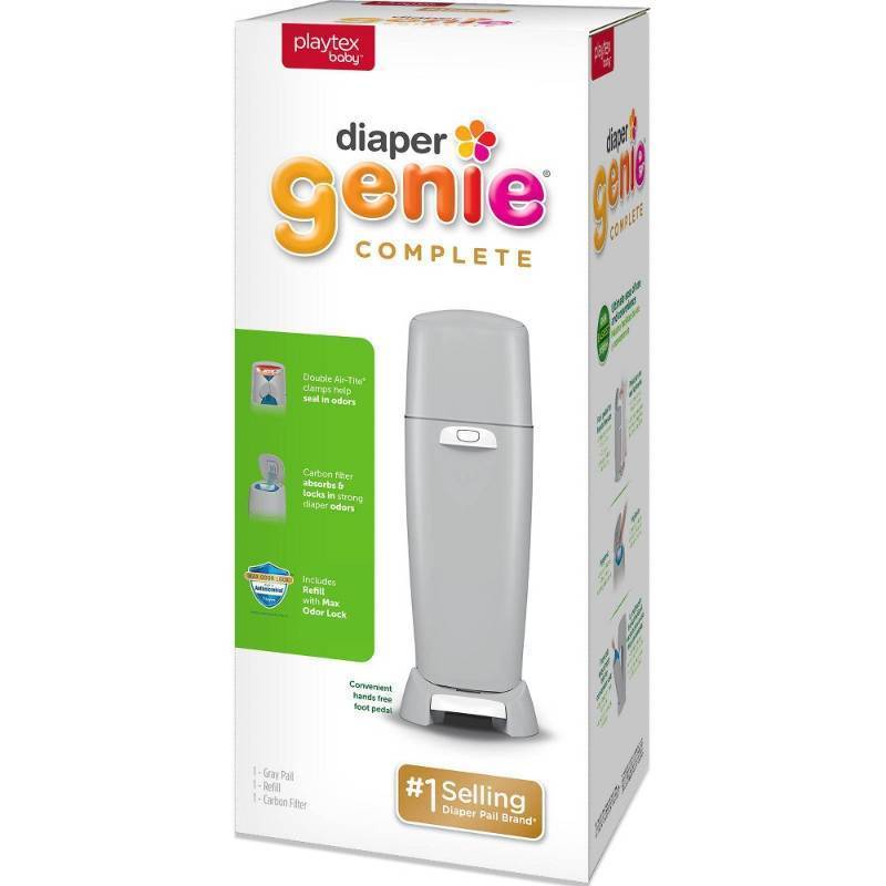 lot 6696 image: Diaper Genie Complete Pail