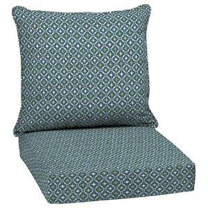 lot 9841 image: Arden Selections Alana Tile Patio Deep Seat Cushion Set