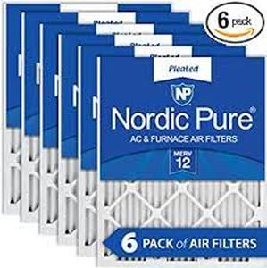 lot 9828 image: Nordic Pure Air Filters (6 COUNT)