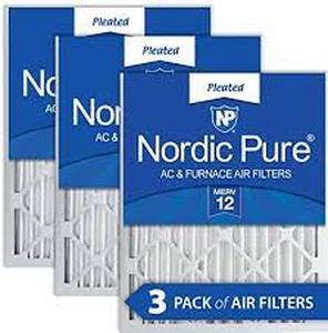 lot 9833 image: Nordic Pure Air Filters (3 COUNT)