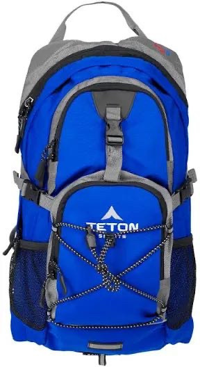 lot 5439 image: Teton Sports Oasis 1100 Hydration Pack with 2-Liter Hydration Bladder