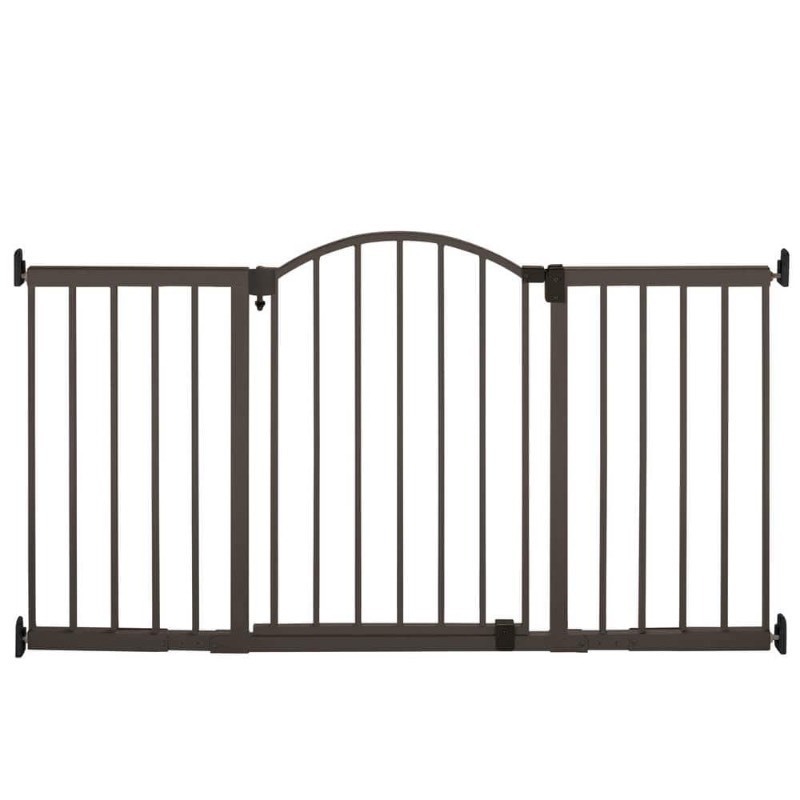 lot 4310 image: Summer Metal Expansion 6 Foot Wide Extra Tall Walk-Thru Gate