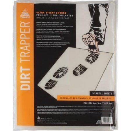lot 8581 image: Sticky Mat Dirt Trapper 30 Layer Refill (bent up)
