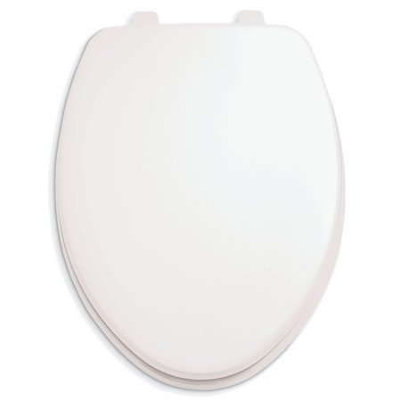 lot 8453 image: American Standard 5311012.02 Laurel Toilet Seat and Toilet Seat Cover Elongated White