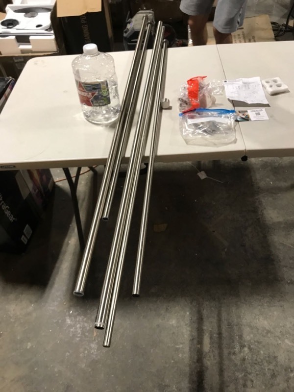lot 8533 image: Umbra Curtain Rods and Bracket