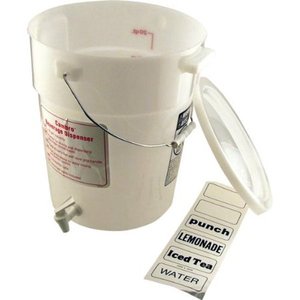 lot 38105 image: Beverage Dispenser 6 Gallons White