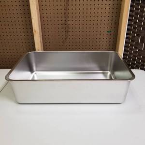 lot 2274 image: Stainless Steel Deep Traypan