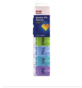 lot 2275 image: CVS Health Weekly Pill Planner