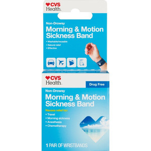lot 2283 image: CVS Health Morning & Motion Sickness Bands, 2CT