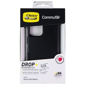 lot 3161 image: OtterBox Commuter Series Case for Apple iPhone 12 Pro  iPhone 12 - Black