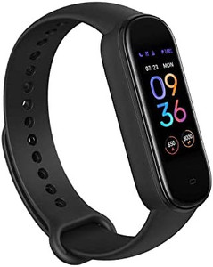 lot 3193 image: Amazfit Band 5 Activity Fitness Tracker with Alexa Built-in, 15-Day Battery Life, Blood Oxygen, Heart Rate, Sleep & Stress Monitoring, 5 ATM Water Resistant, Fitness Watch for Men Women Kids, Black
