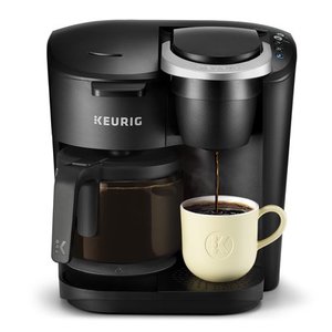 lot 3196 image: Keurig K-Duo Essentials Single Serve K-Cup Pod & Carafe Coffee Maker Black