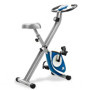 lot 3224 image: XTERRA Fitness FB150 Folding Exercise Bike - Light Blue
