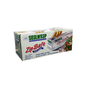 lot 3278 image: Sealwrap Cling Classic Zip Safe Plastic Wrap 18 Wide by 2000 Length Clear