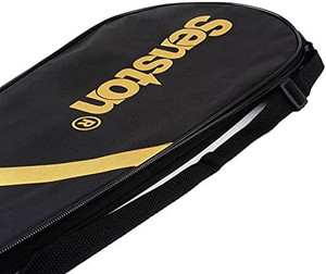 lot 3337 image: Senston Unisex Tennis Racket Cover Single Tennis Racket Bag with Adjustable Shoulder Strap.With racket and extra grip replacement