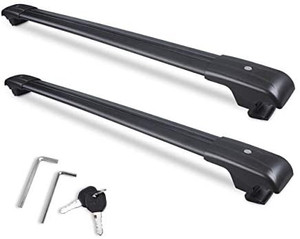 lot 6927 image: Autekcomma Heavy Duty Roof Rack Cross Bars Replacement