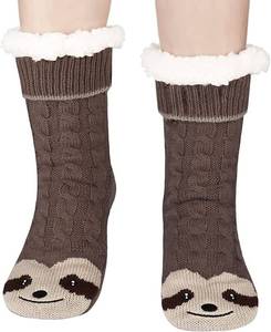 lot 6979 image: Jeasona Women��s Fuzzy Slipper Socks