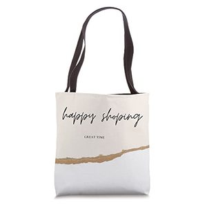 lot 6991 image: happy shopping tote bag Tote Bag