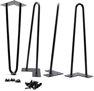 lot 7028 image: 20 Inch Hairpin Legs 4 pack