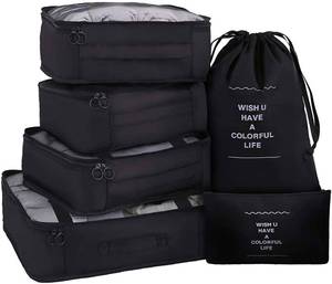 lot 7620 image: OEE Luggage Packing Organizers Packing Cubes Set for Travel