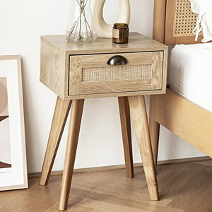 lot 7628 image: FairyHaus Nightstand with Drawer