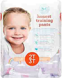 lot 7649 image: The Honest Company Training Pants Unicorns - Size 2T-3T
