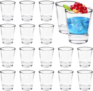 lot 7669 image: Farielyn-X 42 Pack 1.5-Ounce Heavy Base Shot Glass Set