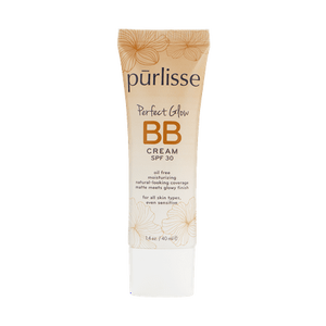 lot 7689 image: Purlisse BB Cream SPF 30 Perfect Glow Oil-Free Sensitive Skin (1.4 oz) (40 ml) - Light Medium