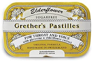 lot 7692 image: Grethers Sugarfree Elderflower Pastilles