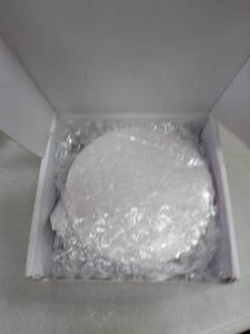 lot 7716 image: 1x10x Led Folding Magnifying Twin Lighted Compact Mirror - Colour White