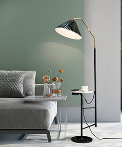 lot 7791 image: Floor Lamp with Table Varies Slightly From Stock Photos