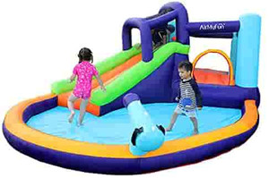 lot 7799 image: AirMyFun Inflatable Bounce House