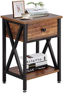 lot 7803 image: VECELO Modern Versatile Nightstand