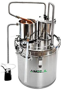 lot 7805 image: Aimee-JL 13 Gal 50L Moonshine Still Alcohol Whiskey Distiller MSRP $319.00