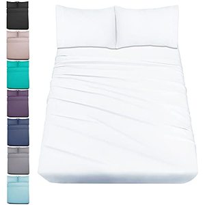 lot 7817 image: Mejoroom Full Size Sheet Sets Blue Not White