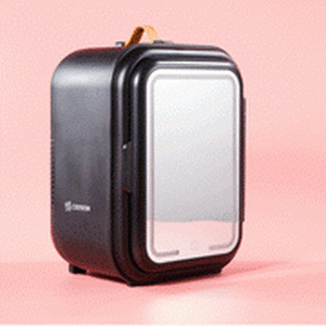 lot 8306 image: COOSEON� 7L Mini Skincare Fridge - Black