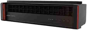 lot 8316 image: Sharper Image - PORTAL Window Fan with Reversible Exhaust - Black