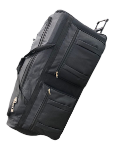 lot 8330 image: Archibolt 36-inch Rolling Duffle Bag Wheeled Travel Sports Hockey 36, Black