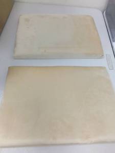 lot 8333 image: Set of 2 Bar Stool Cushions 9.5�13.5