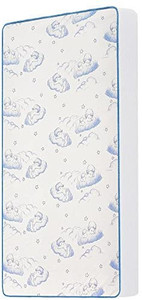 lot 8364 image: Dream On Me 2-in-1 Breathable Sweet Dreams 88 Coil Spring Crib and Toddler Bed Mattress, Greenguard Gold Certified, Breathe flow technology, CertiPUR-US certified layer, Reversible Design