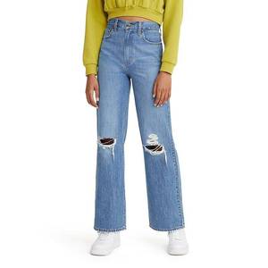 lot 8422 image: Levis Womens High-Waisted Straight Jeans