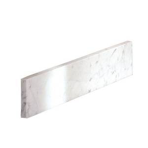 lot 9649 image: Cahaba 20 in. Carrara Marble Sidesplash